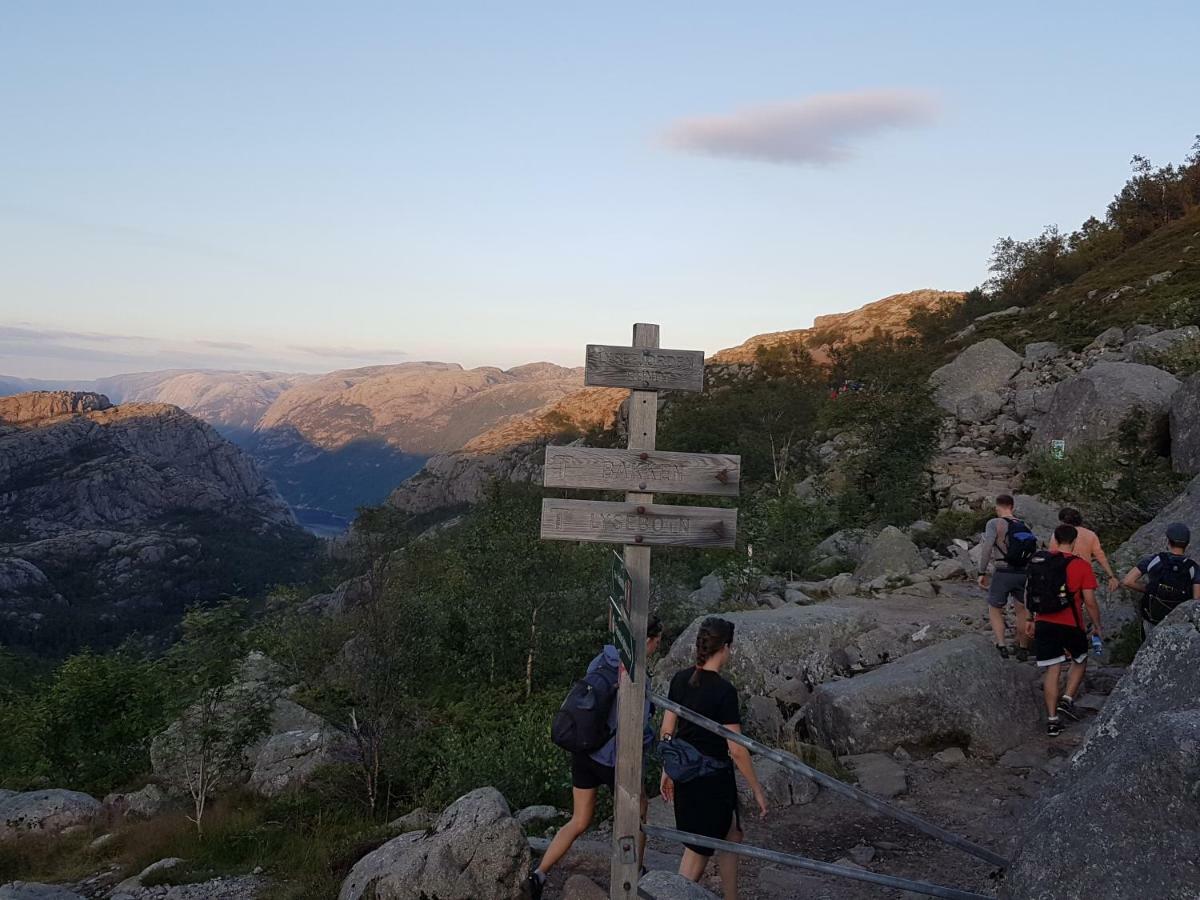 Camping Landa Park Vandrarhem Forsand Exteriör bild